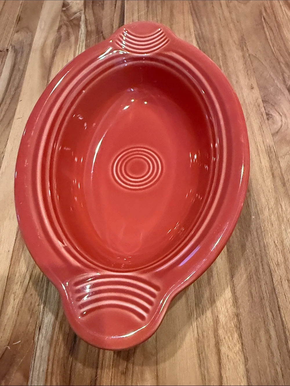 Fiestaware Paprika Individual Casserole - RETIRED color